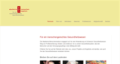 Desktop Screenshot of menschenmedizin.com
